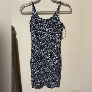 Fitted Rib-Knit Cami Mini Dress for Women